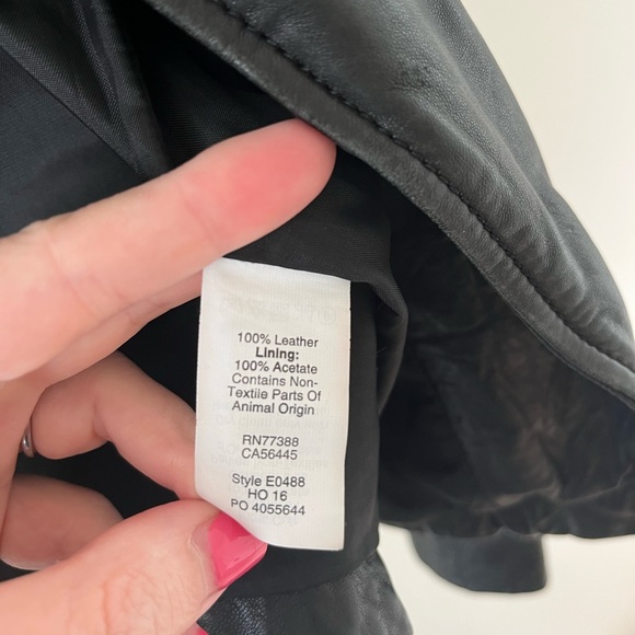 Madewell leather moto jacket - Picture 5 of 5